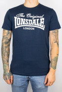 Lonsdale Fittonhill T-Shirt Navy White
