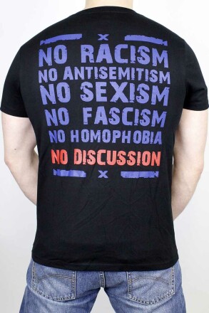 True Rebel Shirt No Discussion Black