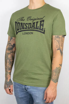 Lonsdale Fittonhill T-Shirt Olive Black