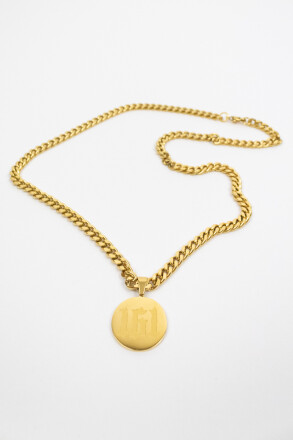 True Rebel 161 Classic Pendant Necklace Golden