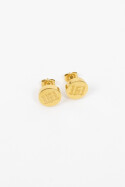 True Rebel 161 Classic Stud Earrings Golden