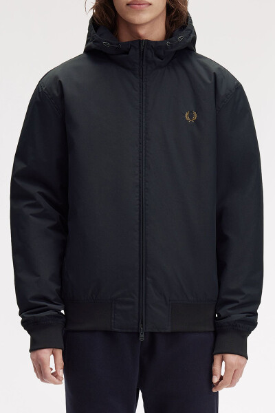 Fred Perry Hooded Brentham Jacket Navy