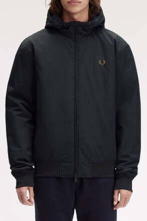 Fred Perry Hooded Brentham Jacket Navy