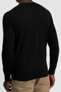Ben Sherman Merino Crewneck Black