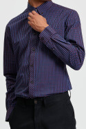 Ben Sherman LS Signatue Gingham Shirt Red