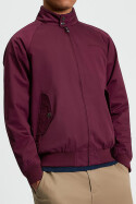 Ben Sherman Signature Harrington Jacket Dark Wine
