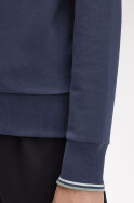 Fred Perry Crew Neck Sweater Dark Airforce Light Ice