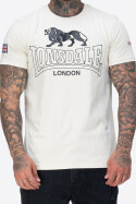 Lonsdale Hazelhurst T-Shirt Beige Black