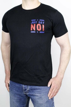 True Rebel T-Shirt No Discussion Black L
