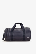 Fred Perry Tonal Classic Barrel Bag Navy