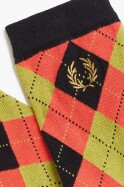 Fred Perry Amy Winehouse Argyle Socks Flamingo Tan