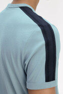Fred Perry Mesh Taped Ringer T-Shirt Stockport Blue