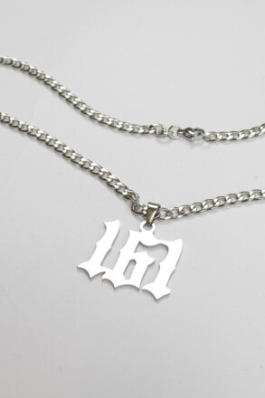 True Rebel 161 Classic Necklace Silver