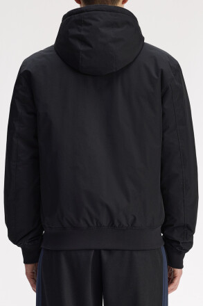 Fred Perry Hooded Brentham Jacket Black