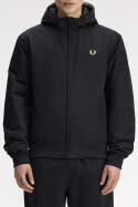 Fred Perry Hooded Brentham Jacket Black