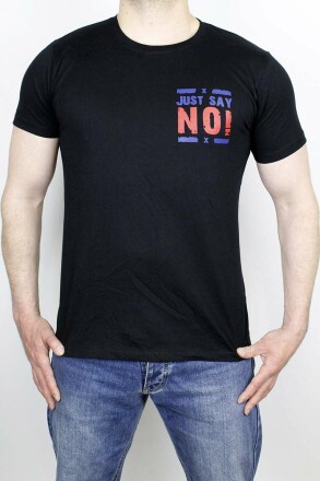 True Rebel T-Shirt No Discussion Black 2XL