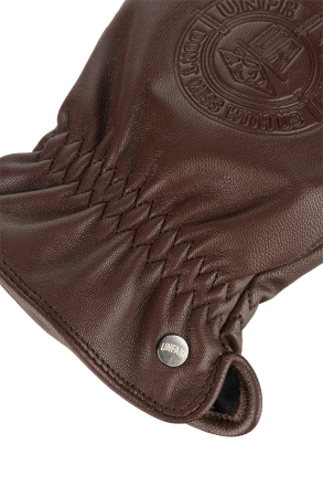 Unfair x Roeckl Smart Nappa Leather Gloves Brown