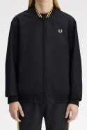 Fred Perry Brentham Bomber Jacket Black