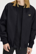 Fred Perry Brentham Bomber Jacket Black