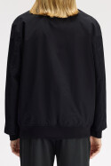 Fred Perry Brentham Bomber Jacket Black