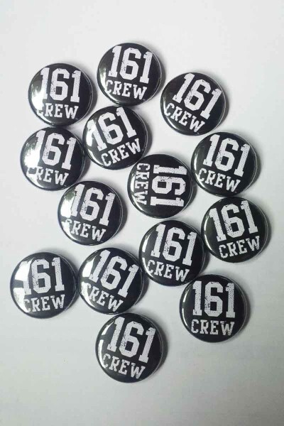 True Rebel Button 161 Black