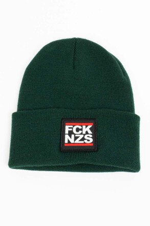 True Rebel Beanie FCK NZS Green