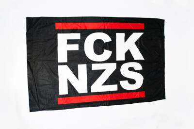 True Rebel Flag FCK NZS 150x100cm
