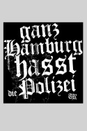 Sticker Ganz Hamburg (10x10cm, 25 Stck)